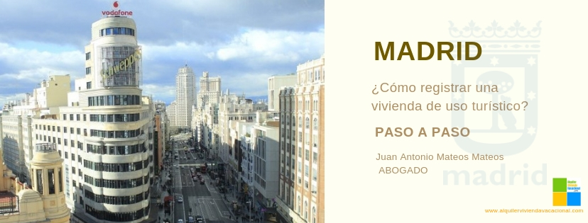 Pasos para registrar tu VUT en la Comunidad de Madrid
