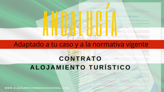 Contrato de alquiler turístico de Andalucía