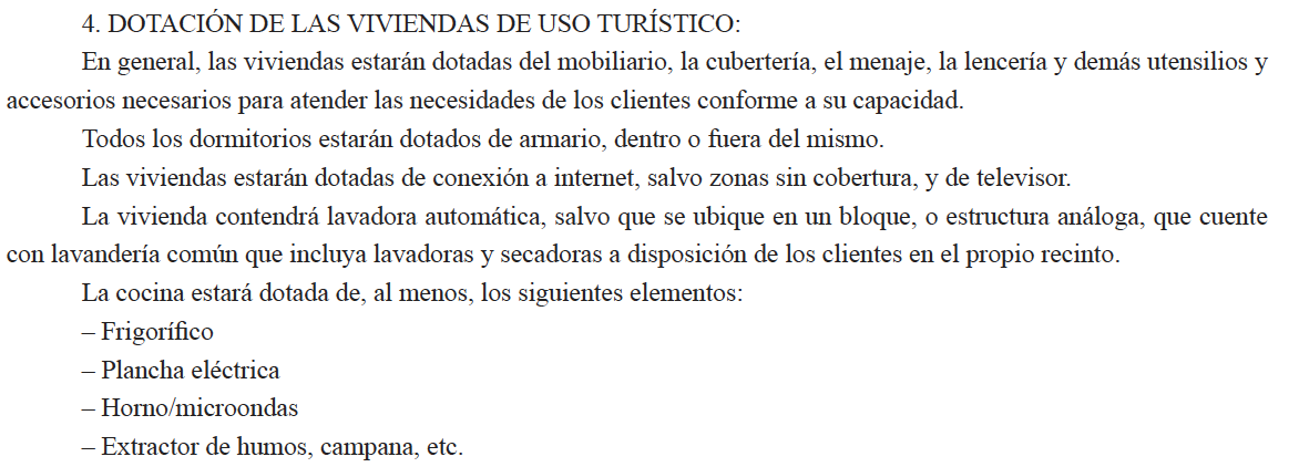 Requisitos mínimos exigibles a las viviendas de uso turístico (ANEXO III) 5