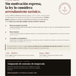 Contrato de temporada en Canarias: sin motivación expresa en el contrato, la Ley 7/2026 lo considera arrendamiento turístico