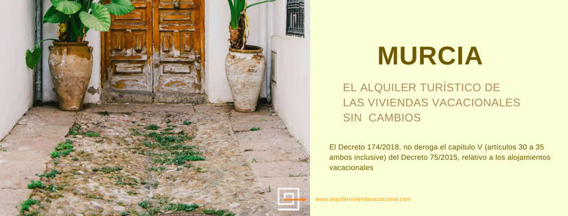 Murcia: Pasos para alquilar una vivienda vacacional (Vv)